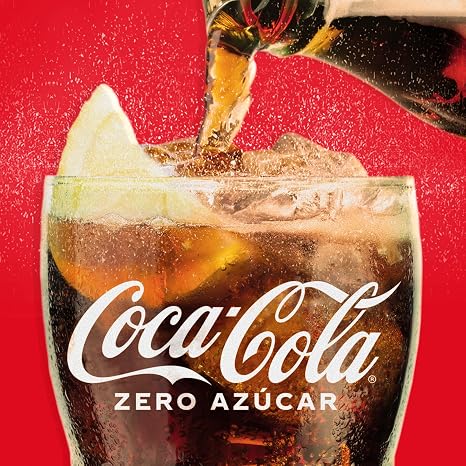 Refresco de Cola Coca Cola Zero Lata Pack 12 x 33 cl