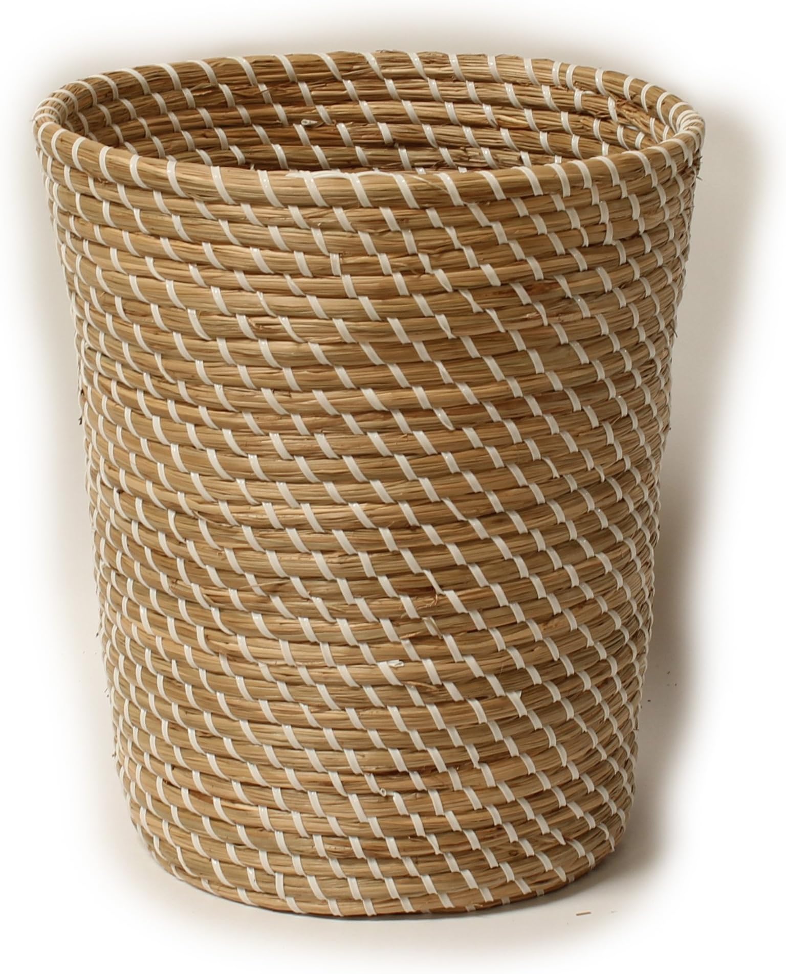 Ford Barns Ali Baba Laundry Storage Basket White pattern (Waste Bin)