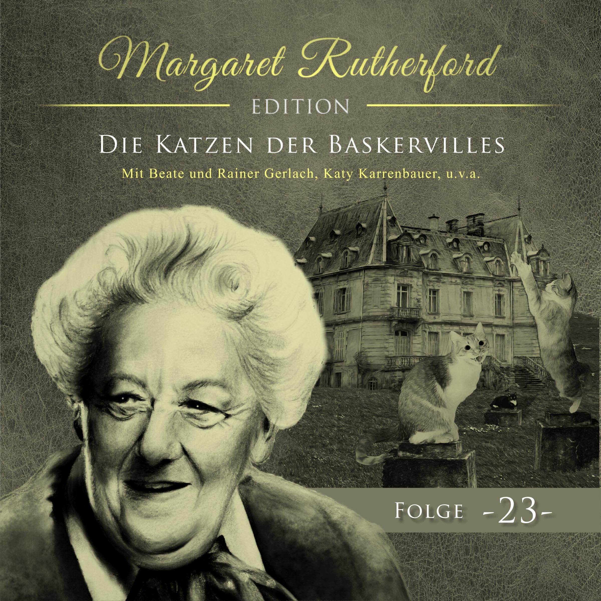 Cover art for Die Katzen der Baskervilles