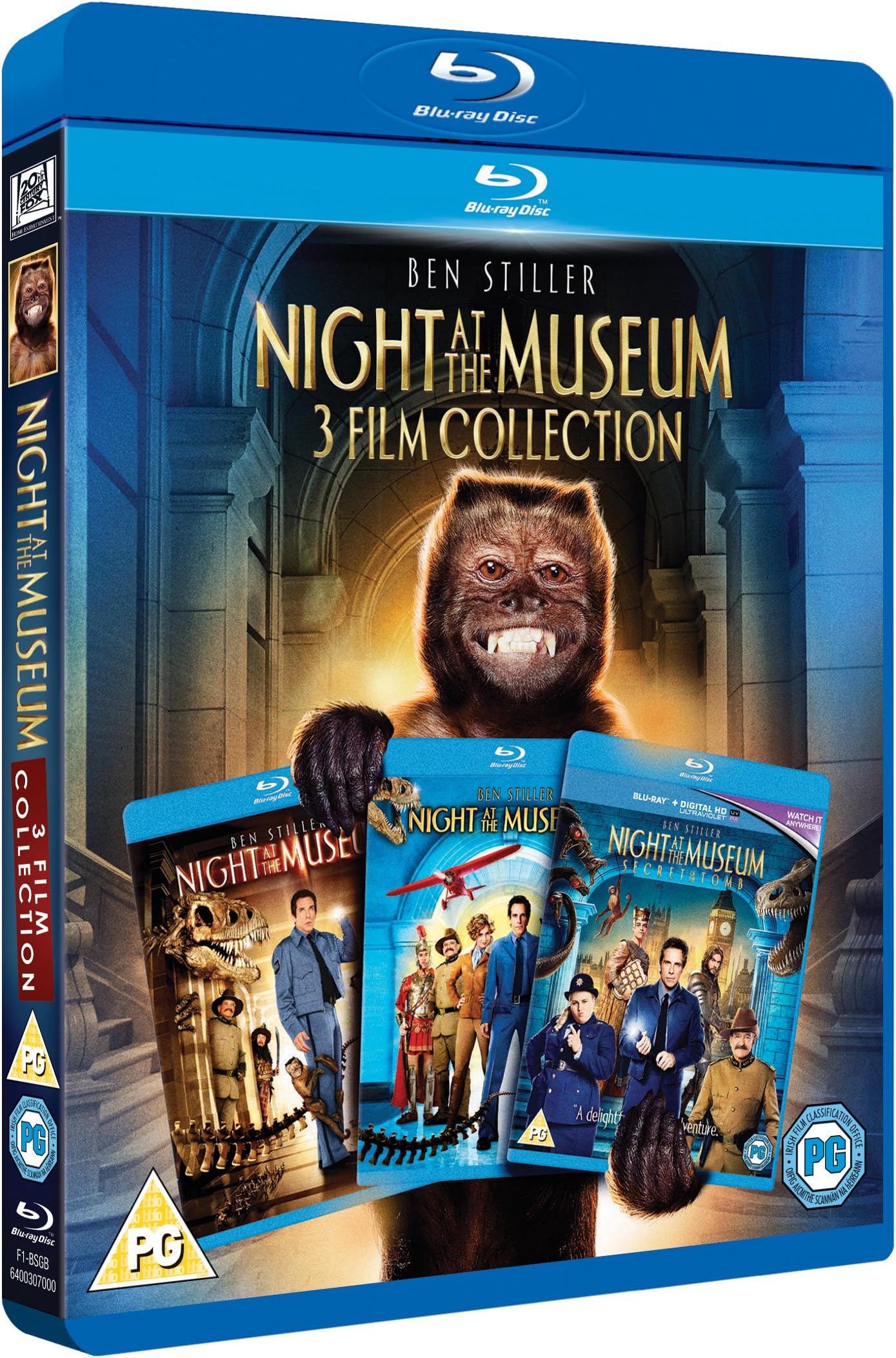 Night At The Museum/Night At The Museum 2/Night At The Museum 3 [Blu-ray] [2006]
