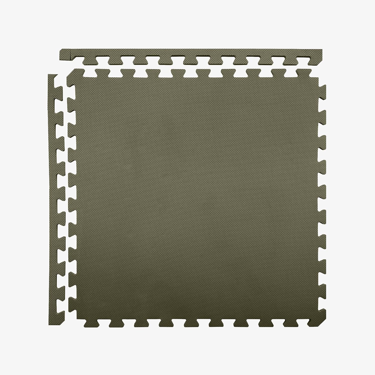 Flooring Inc's 5/8" Premium Soft Foam Gym Mat, High-Density Gym Flooring for Home Gym, Interlocking Foam Tiles for Home Gym, Playroom & More