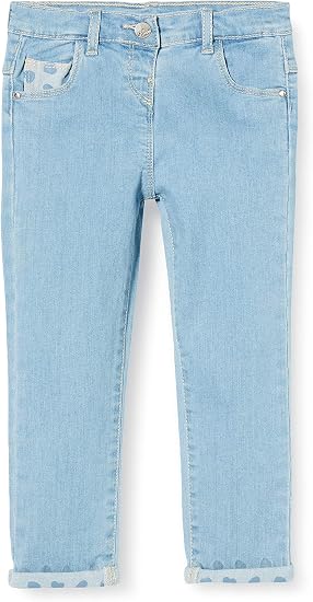 Chicco Pantaloni Lunghi Denim Stretch Bimba, Blu (Blu Jeans 025), 98  (Taglia Produttore:098) Bambine e Ragazze : Amazon.it: Abbigliamento