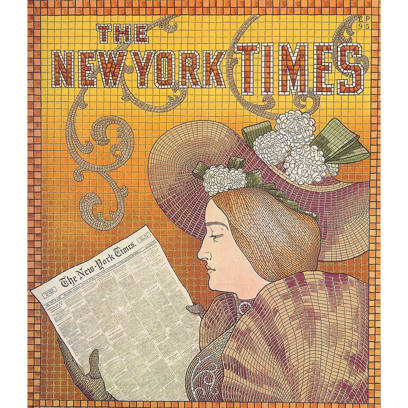 Impression sur toile de qualité supérieure NY Times grand format - 2