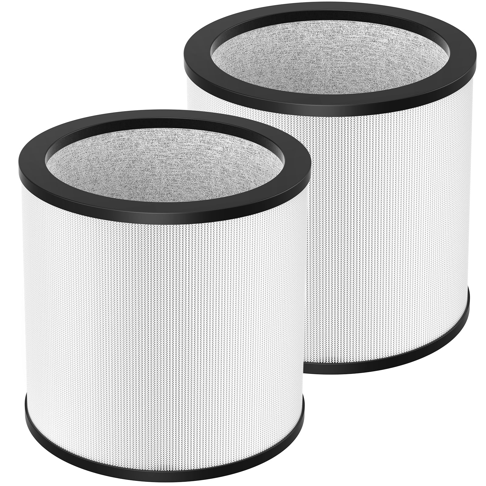 isinlive 2 Pack TP01 True HEPA Replacement Filter Compatible with Dyson Tower Purifier Pure Cool Link Models TP01, TP02, TP03, AM11, BP01, Comparison with Part Number 968126-03