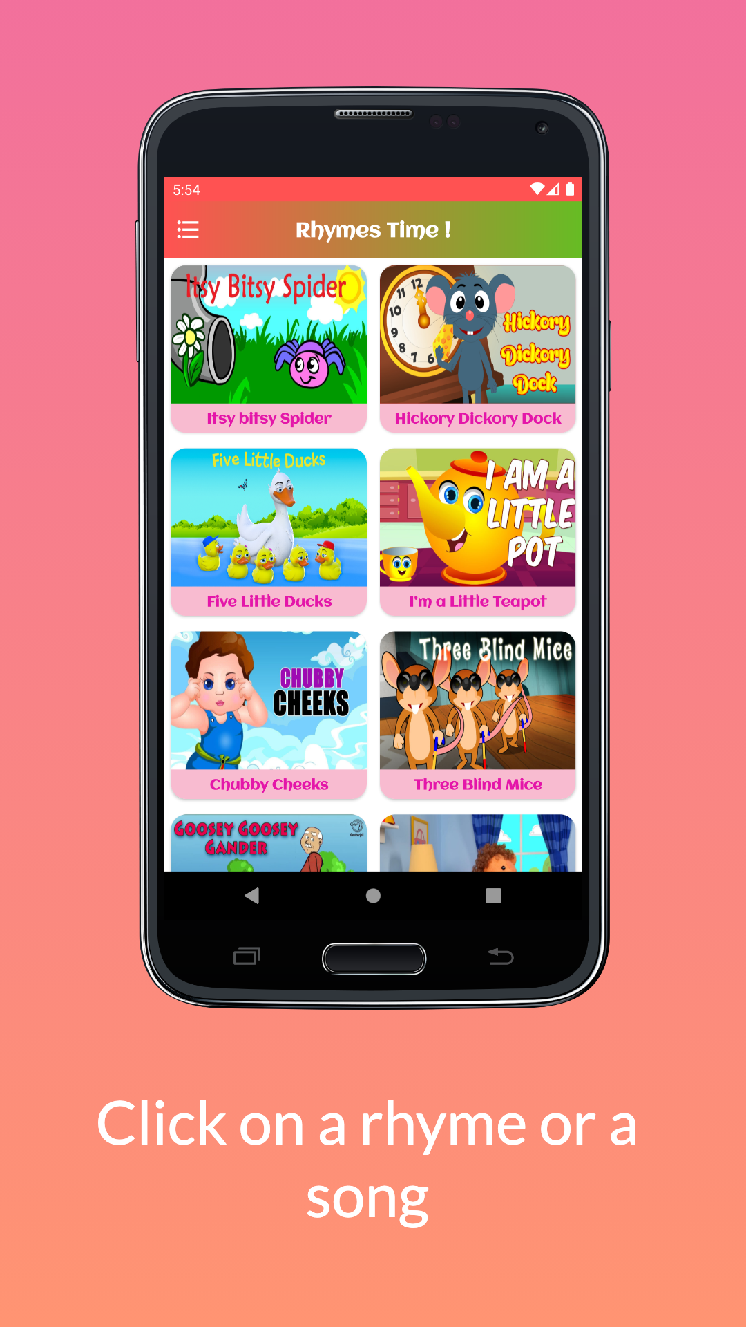 Kids Top Nursery Rhymes Songs - Offline Learning - App on Amazon Appstore