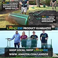 Vista 8 de LANDZIE - The Original 4FT Drag Harrow Driveway Grader, 46 LB Heavy Duty Tow Behind Lawn and Landscape Rake, Gravel Driveway Drag, Power Rake , Lawn