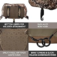 Vista 5 de Badlands Bino Mag 2 - Sistema modular de arnés binocular para un rendimiento y durabilidad óptimos, enfoque FX, mediano