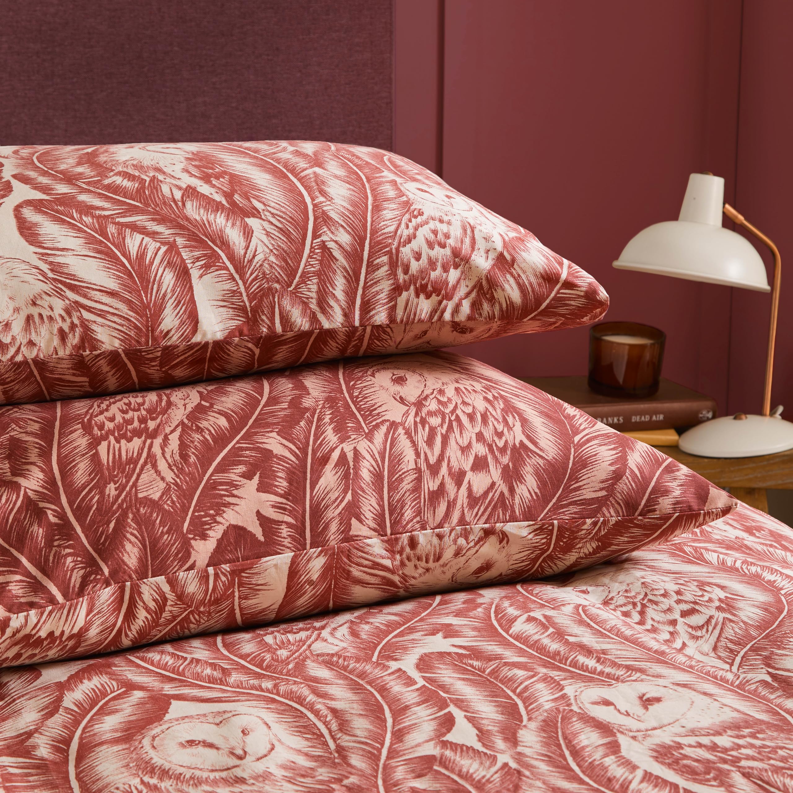 furn. Wylder Albus Heritage Duvet Cover Set, Redwood, Super King - Image 3