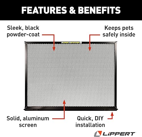 Miniatura 4 de LippertProtector de la pantalla de la puerta de entrada del defensor RV de la pantalla para la 5ta rueda, el remolque de viaje y la autocaravana 28