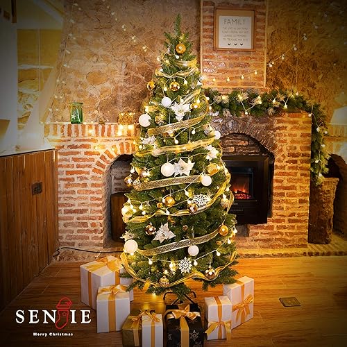 Miniatura 7 de Árbol de Navidad artificial, árbol clásico de abeto de Kingswood de 567 pies (7.5 pies)