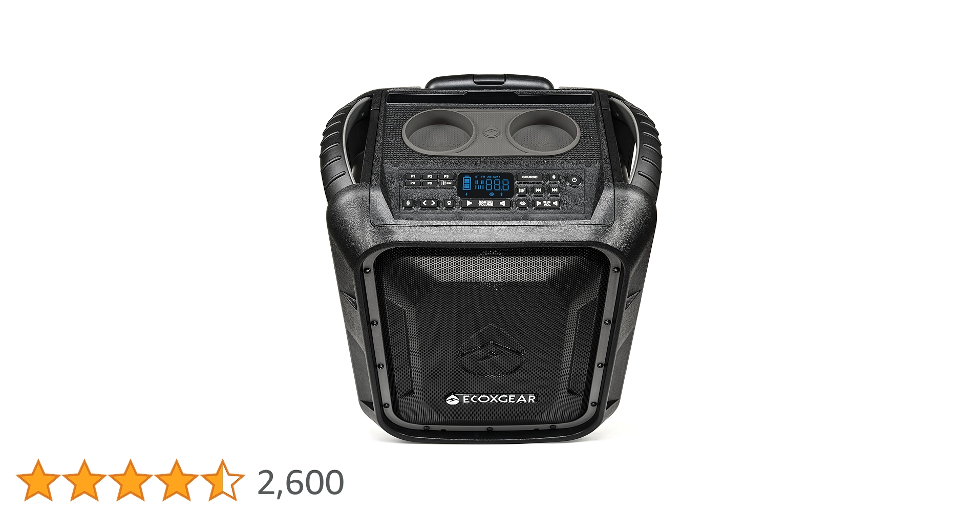 Amazon.co.jp: ECOXGEAR EcoBoulder+ スピーカー 防水 ワイヤレス