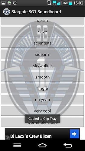 Stargate SG1 Soundboard