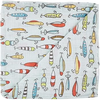 fishing swaddle blanket