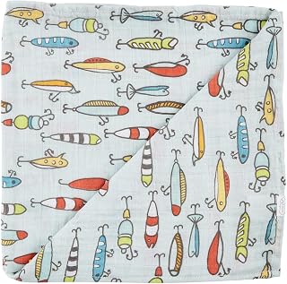 Mud Fishing Swaddle Blanket