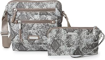 Baggallini Escape Crossbody with RFID Phone Wristlet