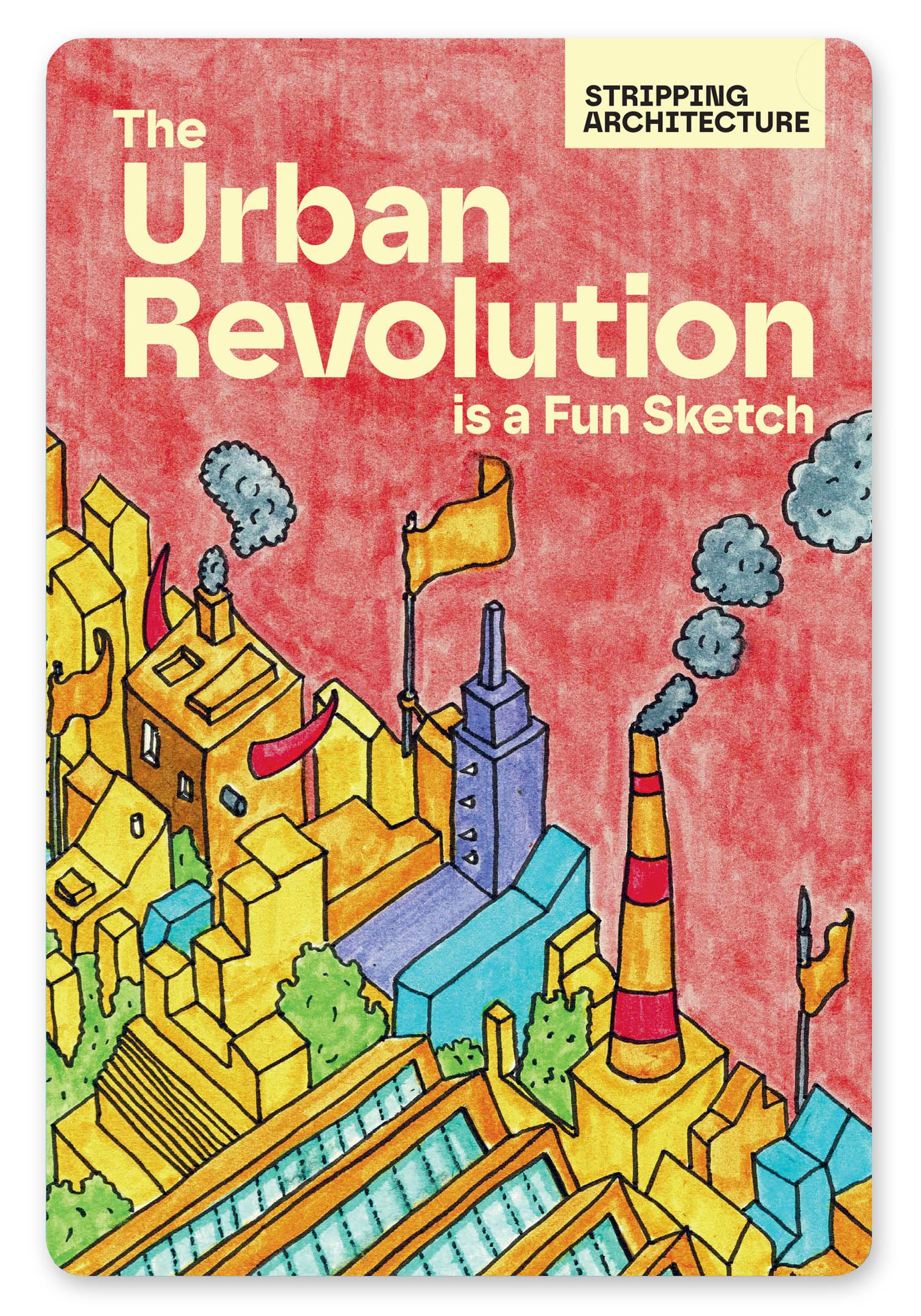 Witty sketches de modern architecture pour explorer le city design
