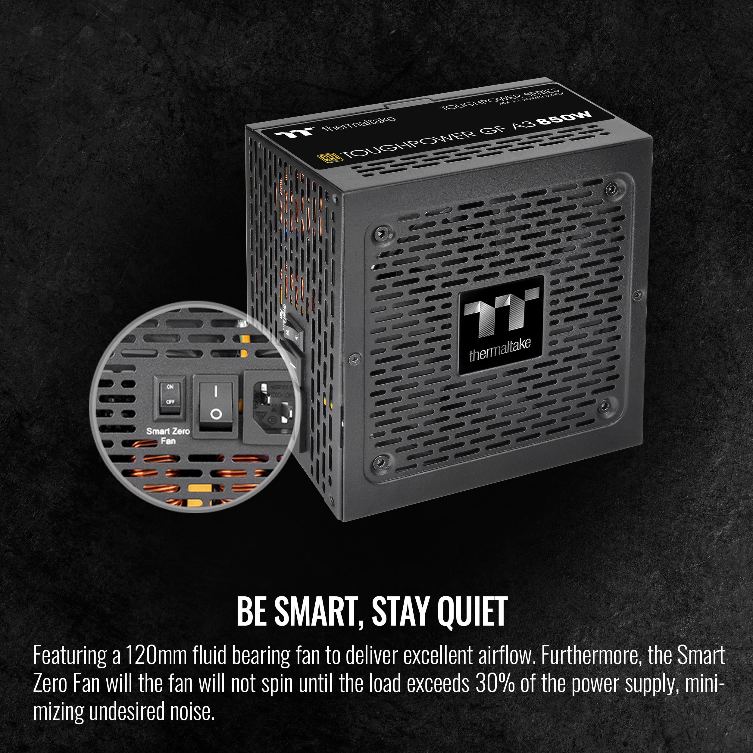 Thermaltake Conectores Toughpower GF A3 850W, verdadeiros 450W