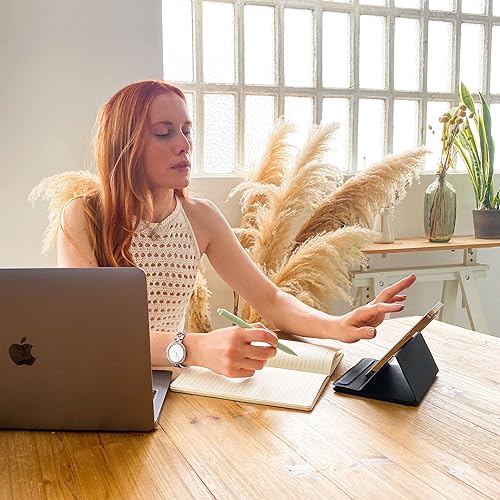 Miniatura 5 de Beblau Soporte universal para laptop, ergonómico, portátil, flexible, se adapta a dispositivos de 4.3" x 6.1" x 0.5"