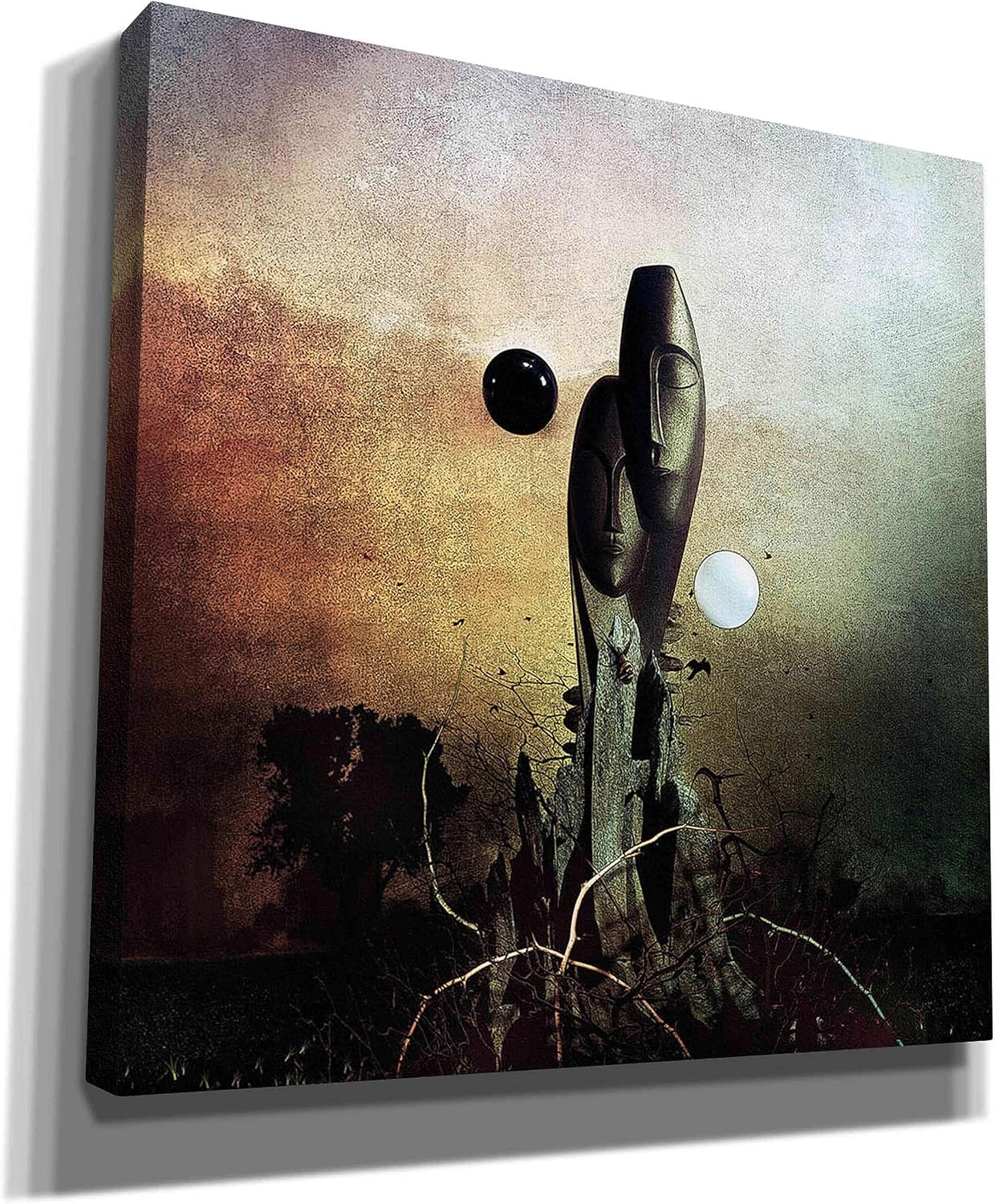Cortesi Home 'Postlife' by Mario Sanchez Nevado, Canvas Wall Art, 12"x12"