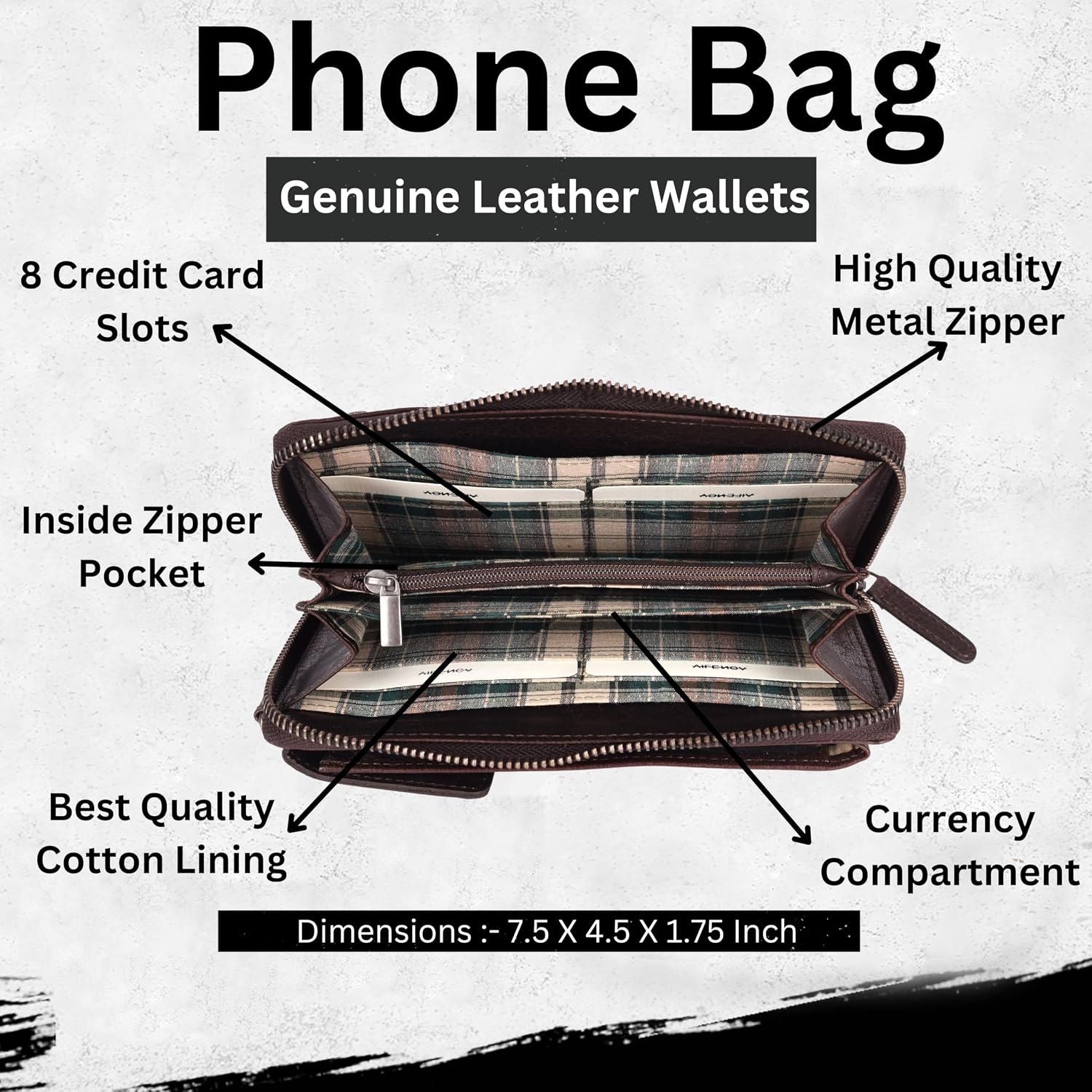 Genuine Leather Small Leather Crossbody Bags For Women Cell Phone Purse, Trendy Casual with adjustable strap