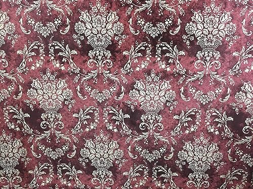 Miniatura 4 de Decora Furnishings The Yard - Tela con acabado de terciopelo impreso digitalmente para tapicería, sillas, cojines, tratamientos de ventanas,