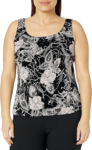 Miniatura 3 de Alex Evenings Conjunto de top y chaqueta para mujer