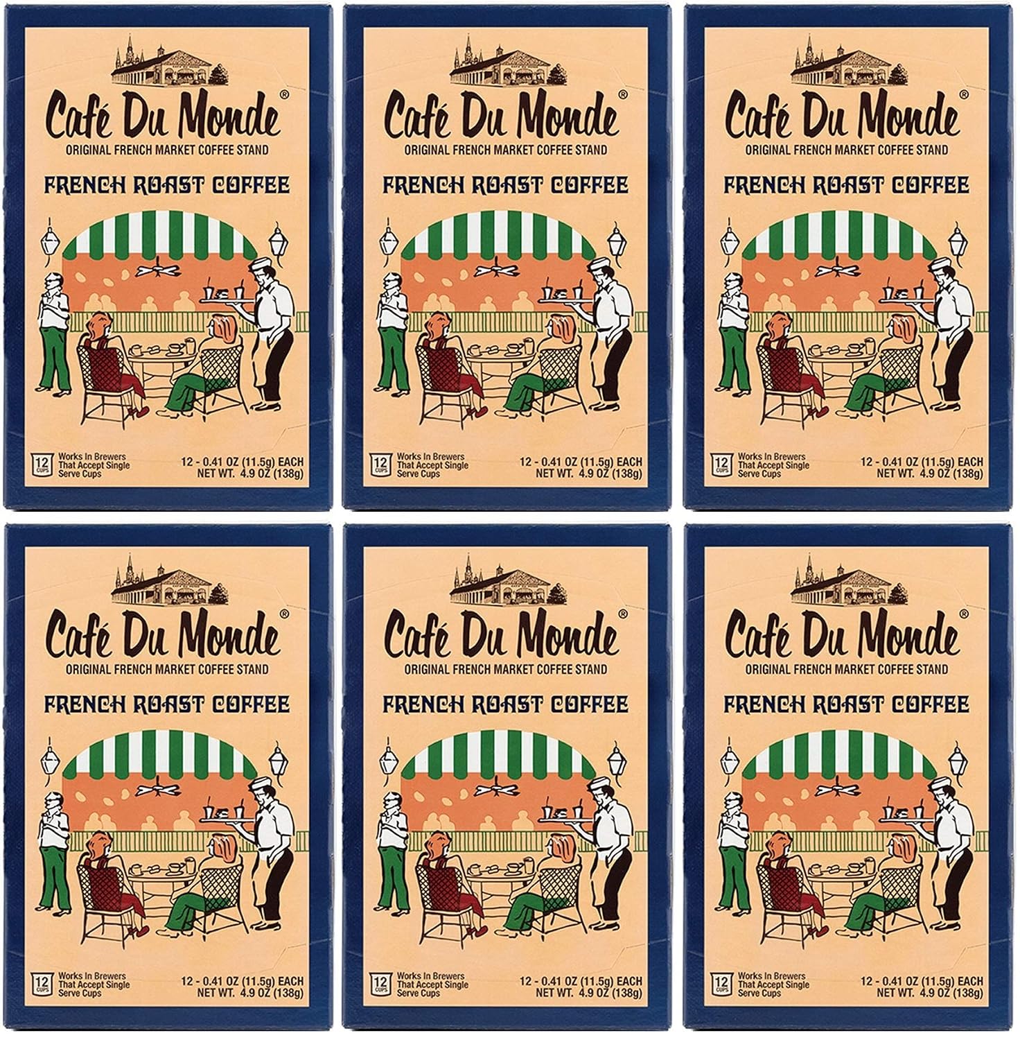 French Roast single-serve cup pods 