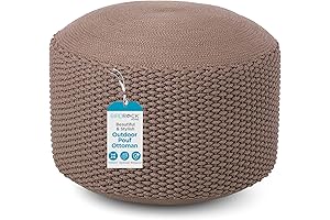 BIRDROCK HOME Outdoor Patio Ottomans : Relaxation Redefined!