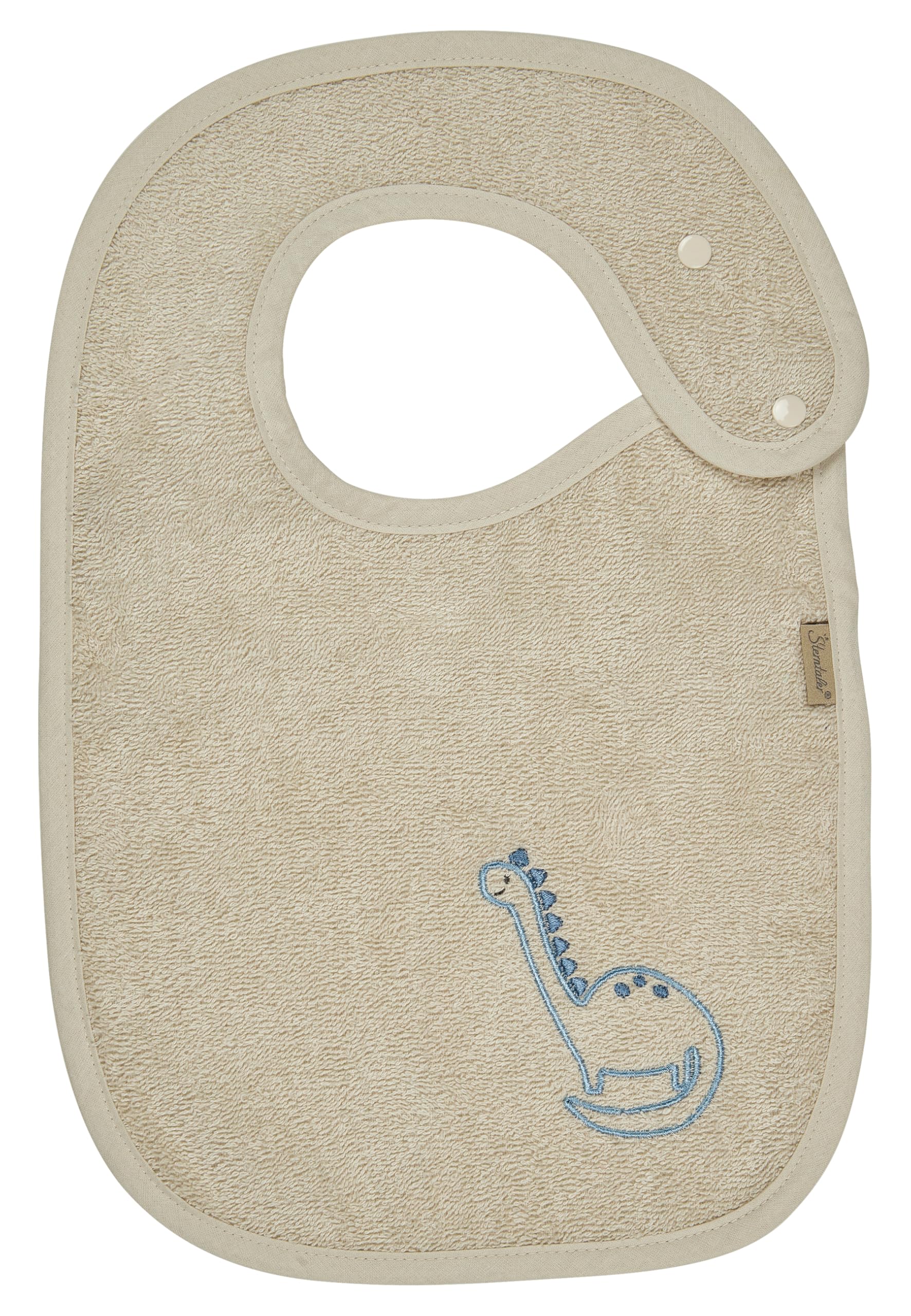 Sterntaler Dino Rexi Bib with Popper Fastener