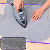 Vista 4 de Paquete de 4 paños de planchar para proteger la ropa, paño de prensado grande para hierro resistente al calor, protector de planchado, almohadilla