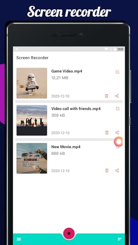 Screen recorder - HD Recorder game recording to record screen & take screenshot in high quality No A