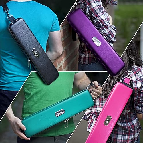 Miniatura 6 de Quiver Time - Estuche de almacenamiento para tarjetas de coleccionista con correa para muñeca y hombro, divisores y separadores, almohadillas para