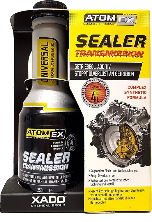 XADO Atomex Sealer Stopleak mechanical transmission with Revitalizant