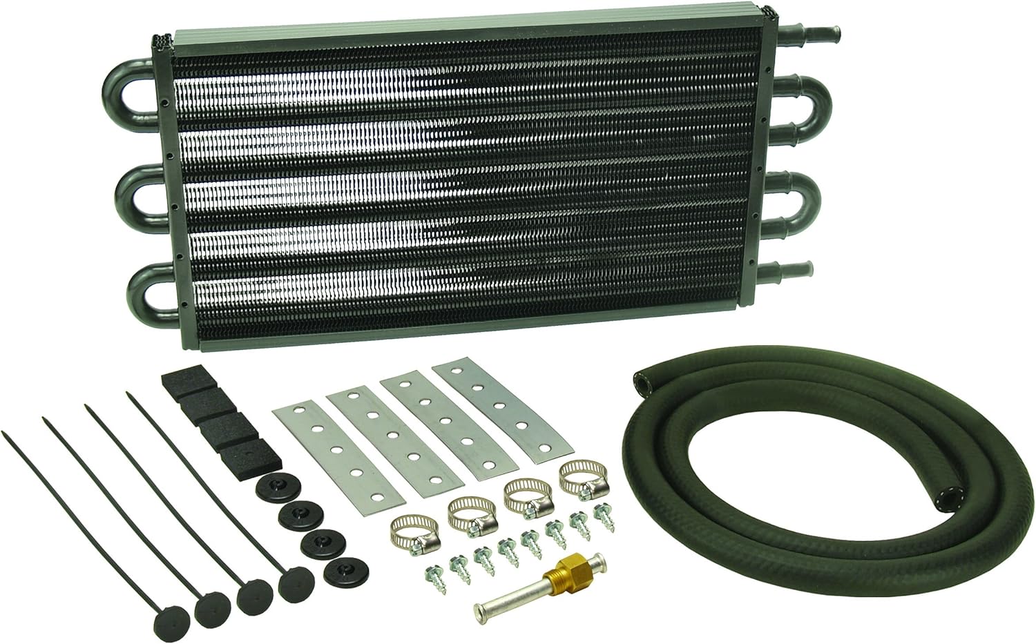 Derale 13103 Series 7000 Transmission Oil Cooler , Black
