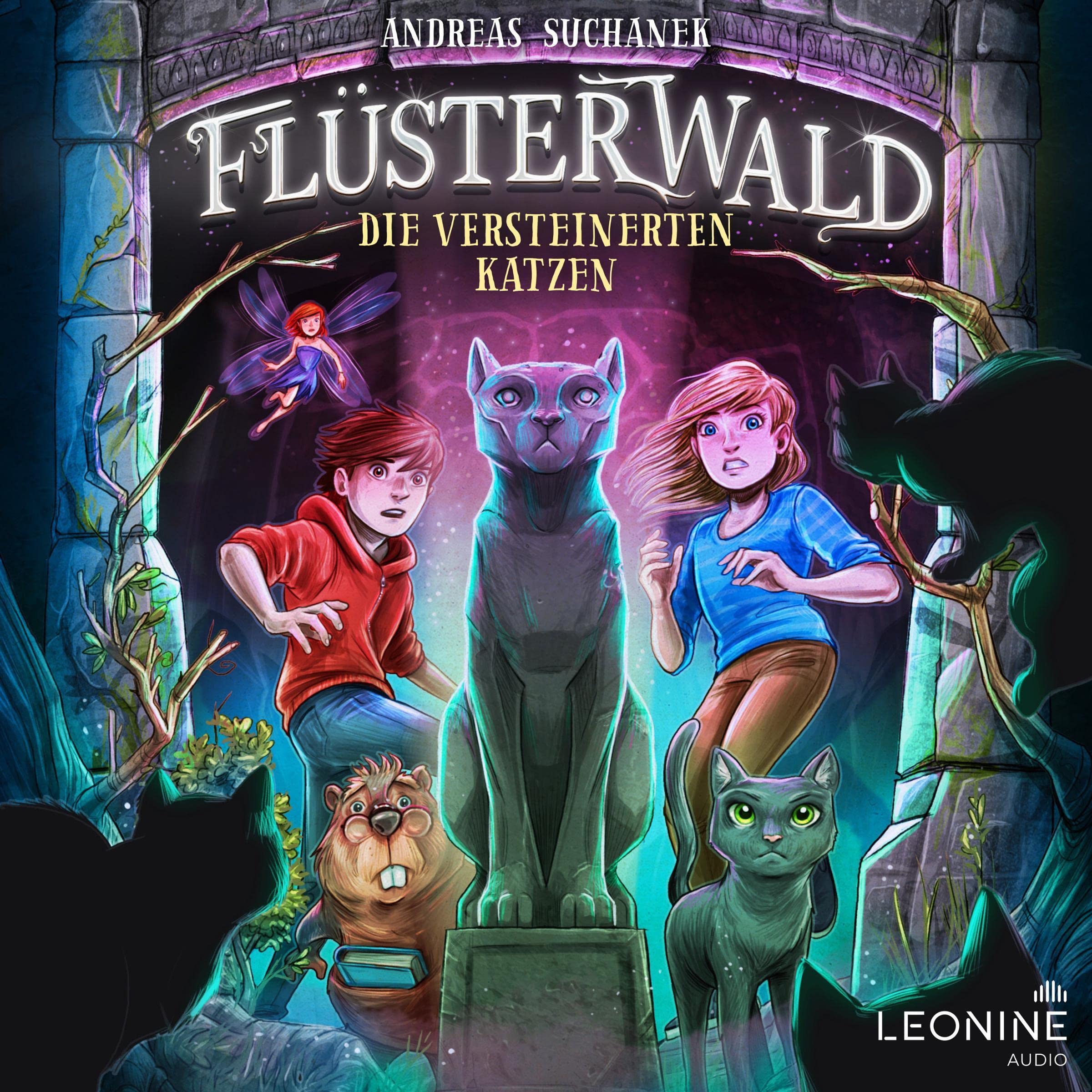 Cover art for Die versteinerten Katzen