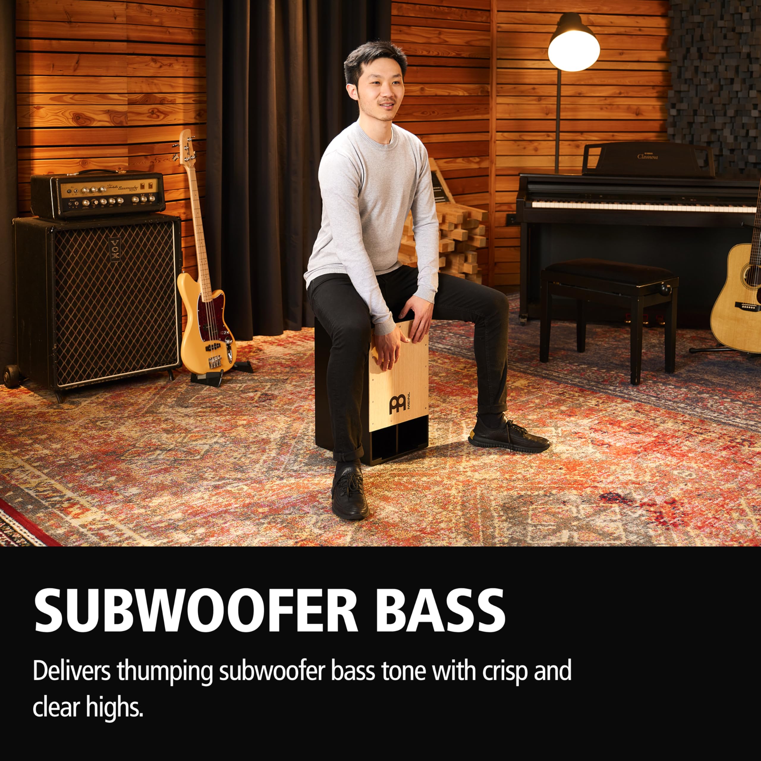 Amazon | MEINL Percussion マイネル カホン Subwoofer Cajon