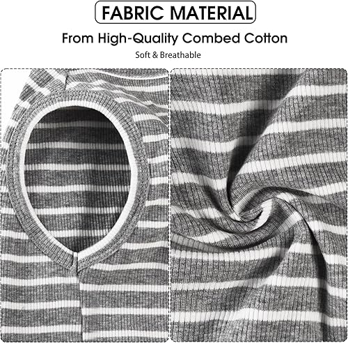 Miniatura 5 de Koneseve Chaleco ligero y elástico para perro, camisetas suaves y frescas, sin mangas, chaleco a rayas, ropa transpirable para cachorros, gatitos,