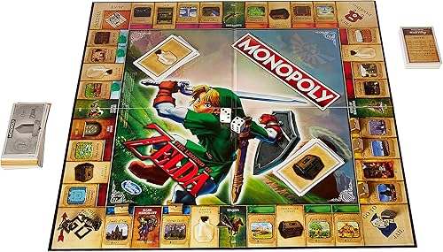 Miniatura 4 de Monopoly Legend of Zelda Collectors Edition Juego de mesa para edades de 8 años en adelante (exclusivo de Amazon)