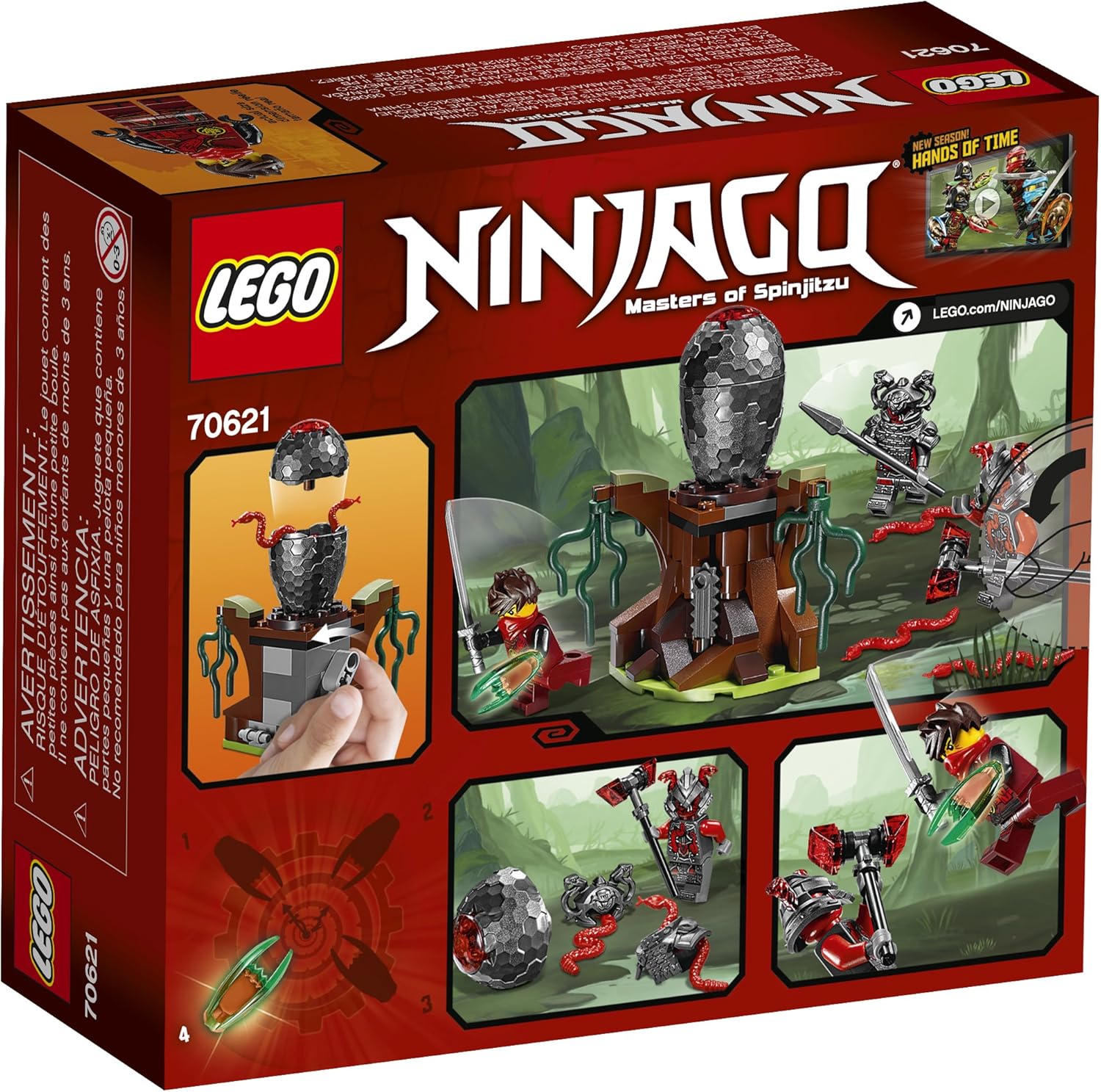 LEGO Ninjago The Vermillion Attack 70621 Building Kit (83 Piece)