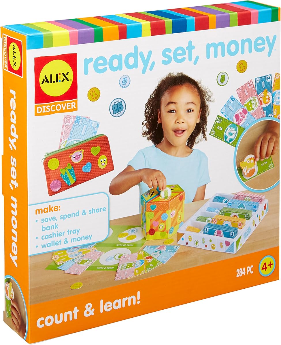 ALEX Discover Ready Set Money Learning Kit