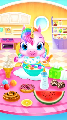 My Newborn Baby Unicorn and Panda Care