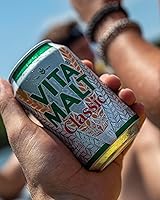 Vista 5 de Vitamalt Classic, bebida de malta sin alcohol, lata de 11.2 oz (paquete de 12)
