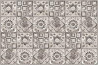 Vista 3 de Dundee Deco Panel de pared 3D de PVC de imitación marrón beige, 3 x 2 pies (35.4 in x 23.6 in), decoración de paneles de pared de diseño