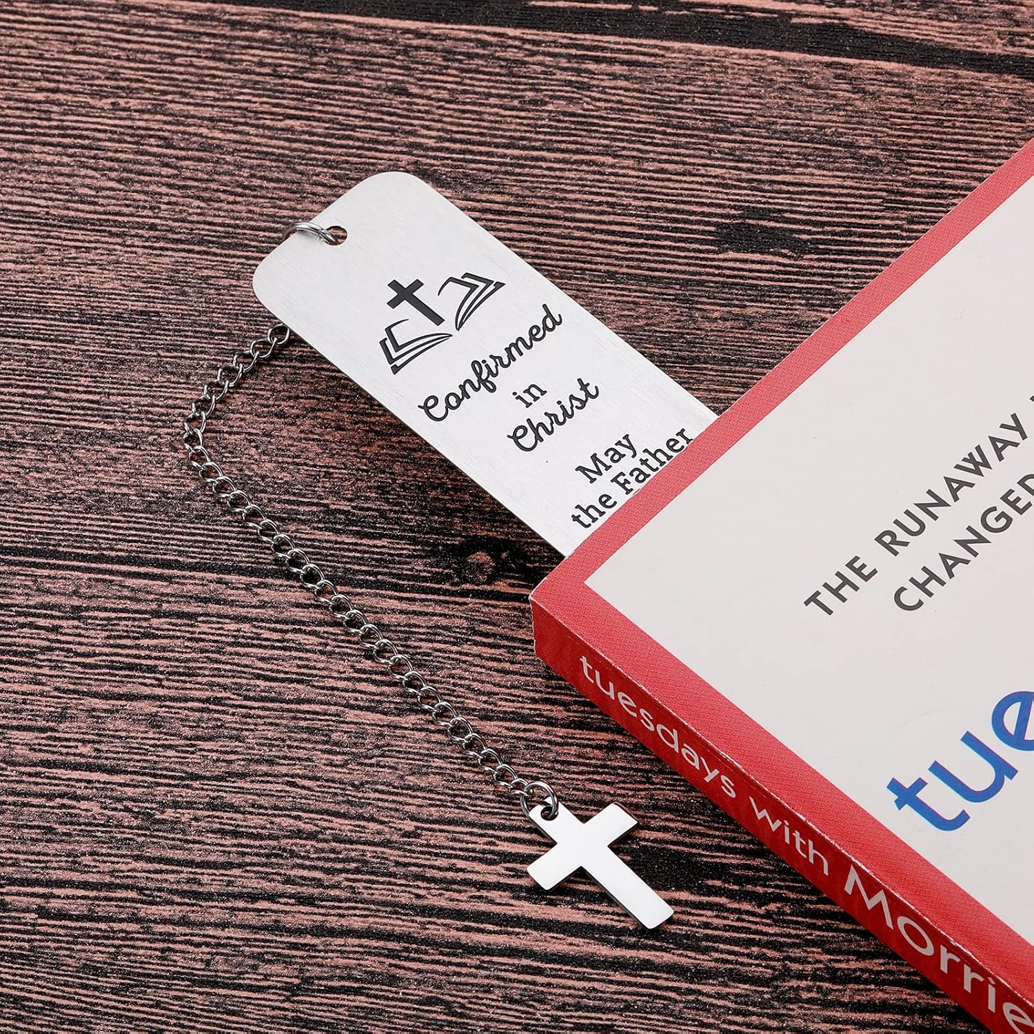 Christian Confirmation Gifts First Communion Gifts for Teens Boys Girls Bible Verse Bookmark Gifts for Women Men Religious Gifts Book Lovers Easter Basket Stuffers Baptism Catholic Gifts for Female - Image 3