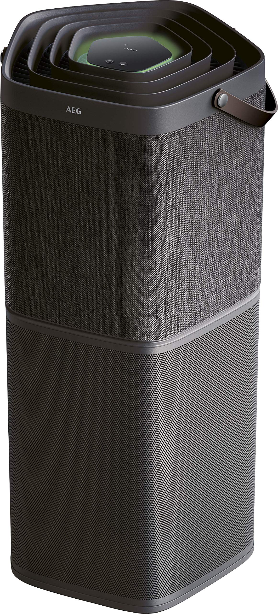 AEG AFDBTH6 filtr BREATHE360 (pasuje do AX91-604DG & AX91-604GY oczyszczacz powietrza, redukuje 99% pyłków i 99,9% bakterii, czyste powietrze, optymalna filtracja, długa żywotność, szary)