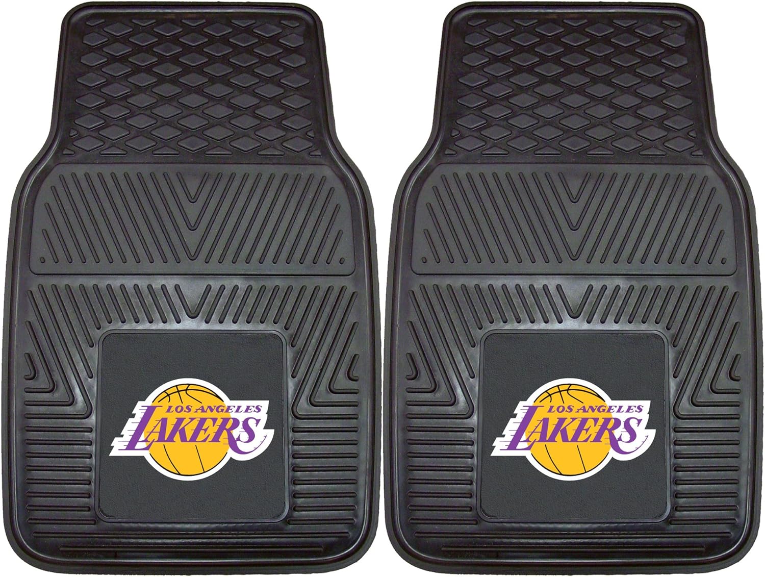 FANMATS NBA Unisex-Adult Heavy Duty Car Mat Set - 2 Pieces