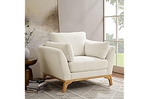 Indulge in Ample Comfort: Oversized Accent Chair for Living Room Serenity