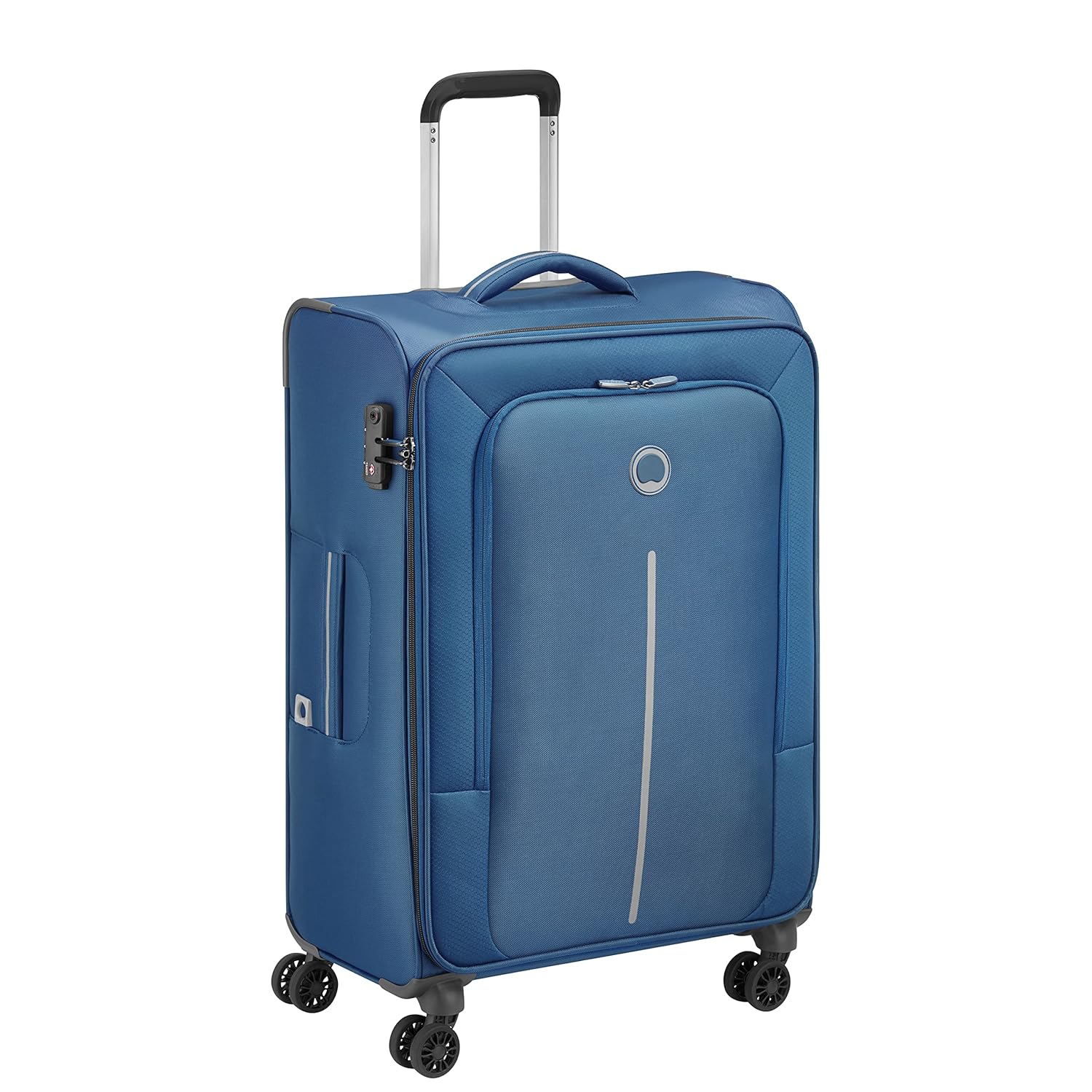 DELSEY PARIS CARACAS POLYESTER SOFT 78CM (LARGE) SUITCASE NIGHT BLUE - Review, Price and Buying Guide