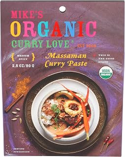CURRY LOVE Organic Massaman Curry Paste, 2.8 OZ