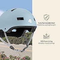 Vista 2 de Retrospec Bike-Helmets Retrospec Dakota BicycleSkateboard Helmet for Adults - Commuter, Bike, Skate, Scooter, Longboard & Incline Skating